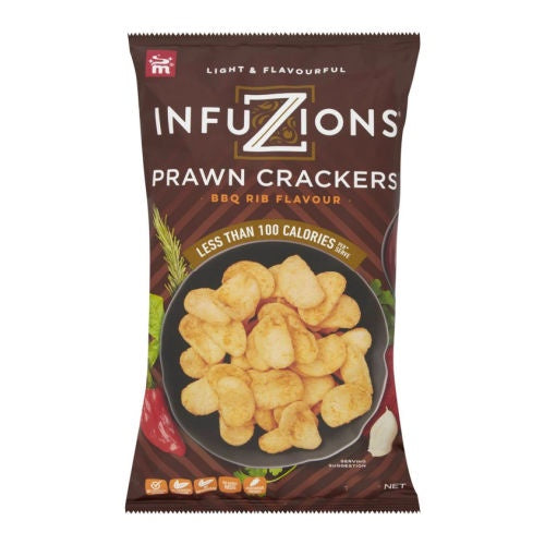 Infuzions Prawn Crackers BBQ Rib Flavour 90g