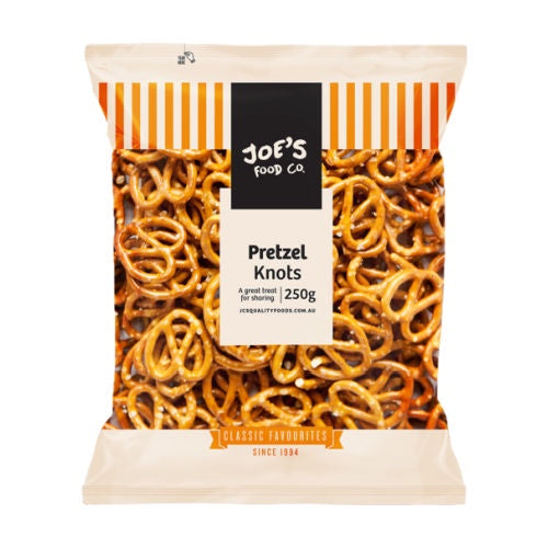 Joes Snacks Pretzel Knots 250g