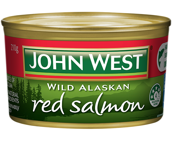 John West Wild Alaskan Red Salmon 210g