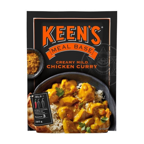 Keen's Creamy Mild Chicken Curry Meal Base 285g