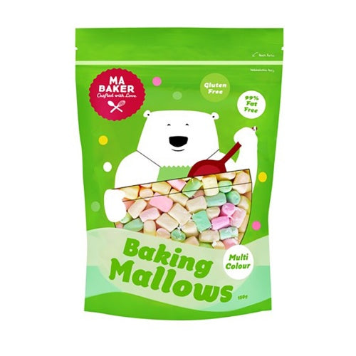 Ma Baker Multi Colour Baking Mallows 150g