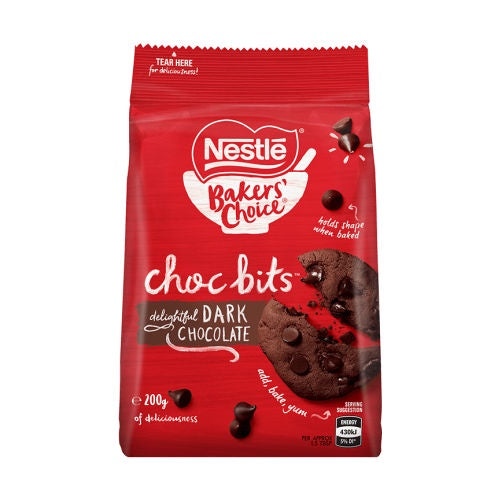 Nestle Dark Choc Bits 200g