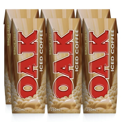 Oak Iced Coffee Flavoured Milk 6 x 200ml