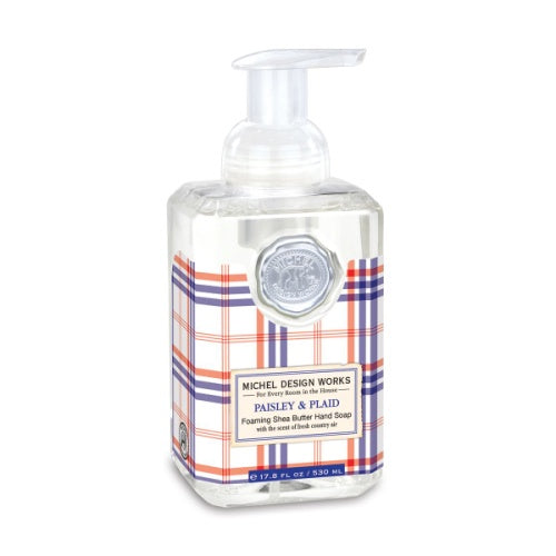 Michel Design Works Plaid Foaming Hand Wash