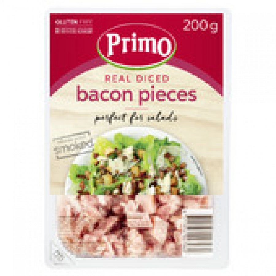 Primo Real Diced Bacon Pieces 200g