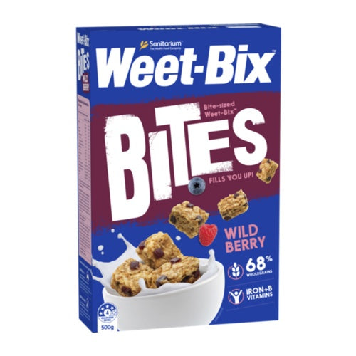 Sanitarium Wild Berry Weet-Bix Bites 500g