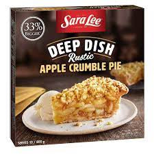 Sara Lee Deep Dish Rustic Apple Crumble Pie 800g