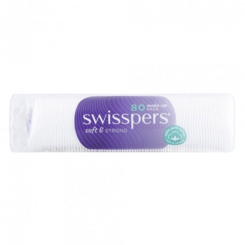 Swisspers Cotton Make Up Pads 80pk