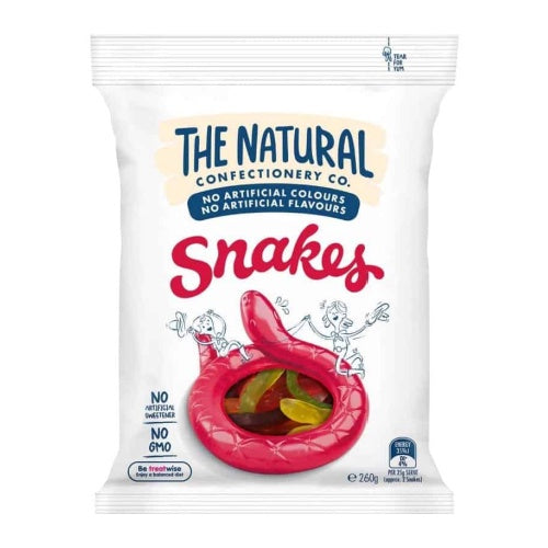 The Natural Confectionery Co Snakes 230g