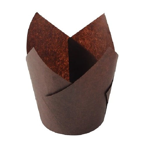 Tulip Muffin Wrap Chocolate 100pk