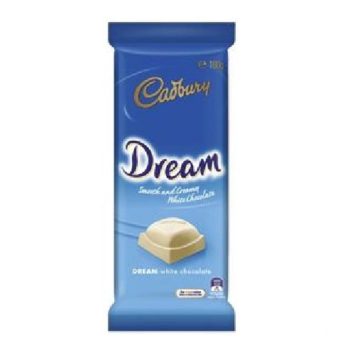 Cadbury Dream White Chocolate Block 180g