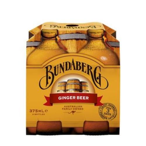 Bundaberg Ginger Beer 4 Pack 375ml