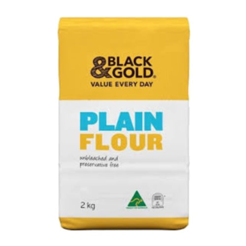 Black & Gold Plain Flour 2kg