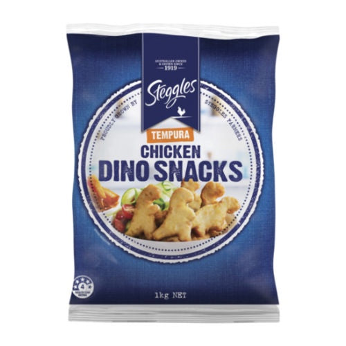 Steggles Chicken Dinosnacks 1kg