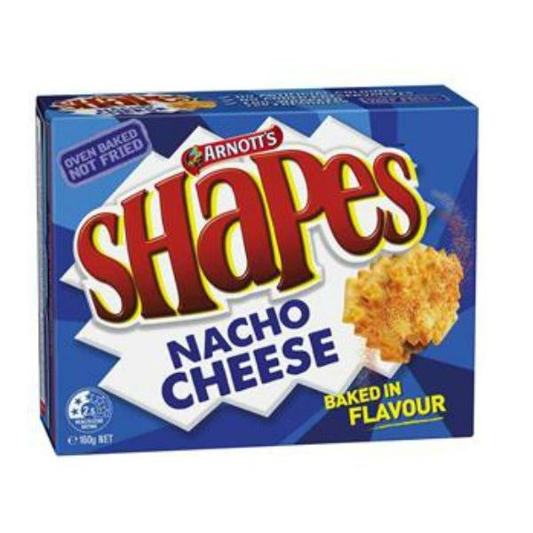 Arnotts Nacho Cheese Shapes 160g