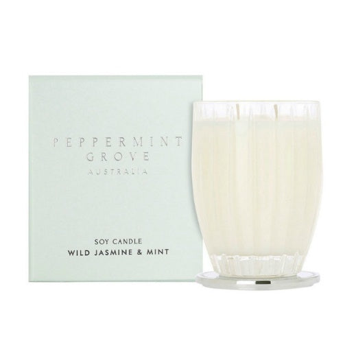 Peppermint Grove Wild Jasmine and Mint Large Candle - 370g