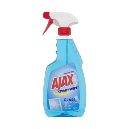 Ajax Spray n Wipe Glass Cleaner 500ml