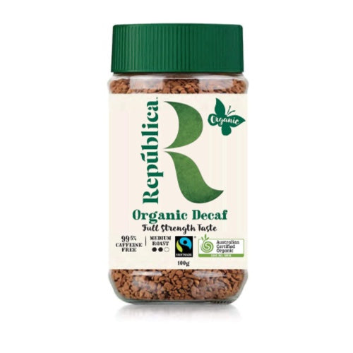 Republica Organic Decaf Instant Coffee 100g