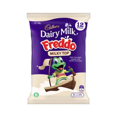 Cadbury Dairy Milk Freddo Milky Top 144g 12pk