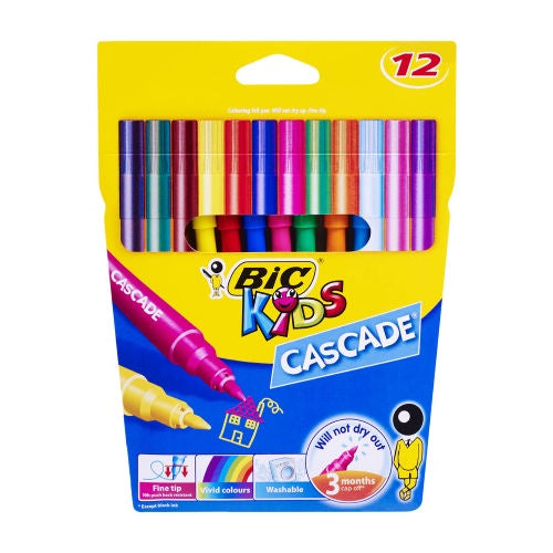 Bic Kids Cascade Markers 12 pack