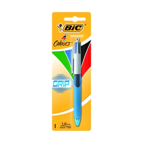 BIC 4 Colour Pen 1 Pack