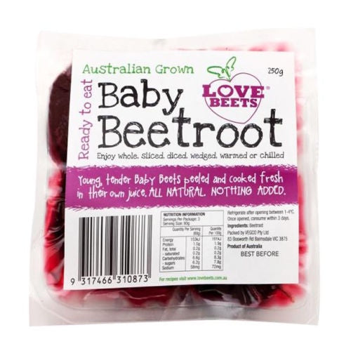 Love Beets Baby Beetroot Fresh 250g