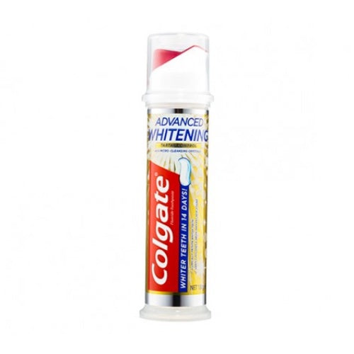 Colgate Toothpaste Maximum Advanced Whitening Pump 130g