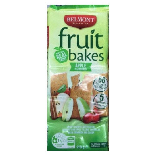 Belmont Apple Fruit Bakes 218g 5pk