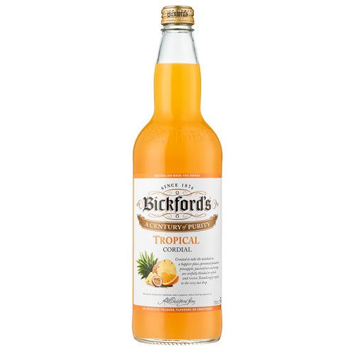 Bickfords Tropical Cordial 750ml