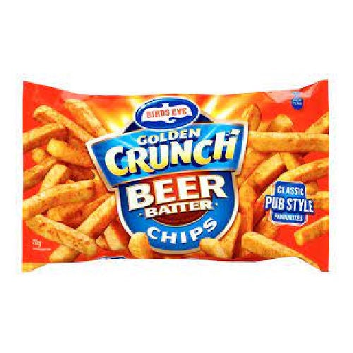 Birds Eye Golden Crunch Beer Batter Chips 750g