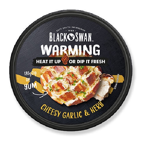 Black Swan Warming Cheesy Garlic & Herb Dip 180g