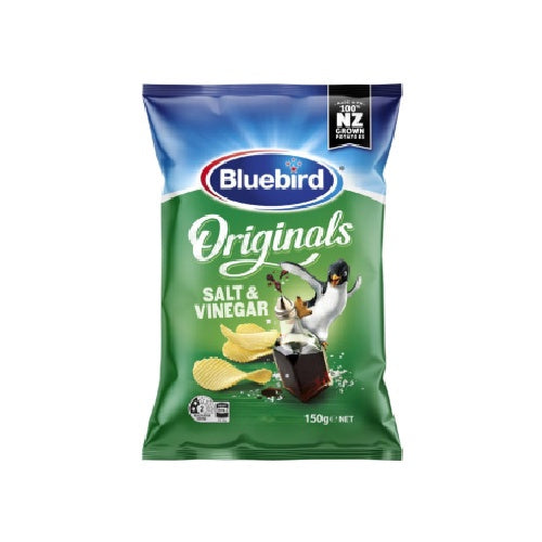 Bluebird Chips Salt & Vinegar 150g