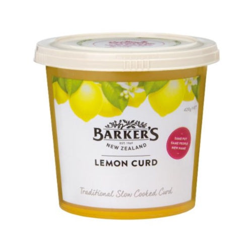 Barkers New Zealand Lemon Curd 400g