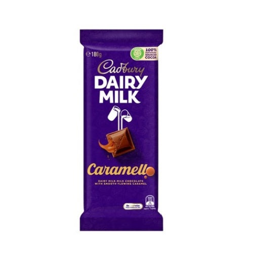 Cadbury Dairy Milk Caramello Chocolate Block 180g