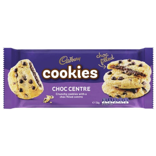 Cadbury Cookies Choc Centre 156g