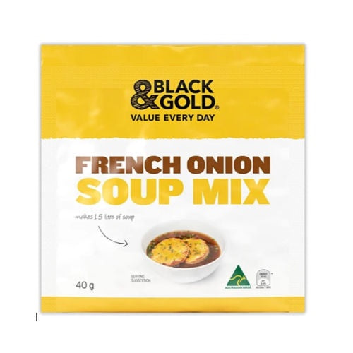 Black & Gold French Onion Soup Mix 40g