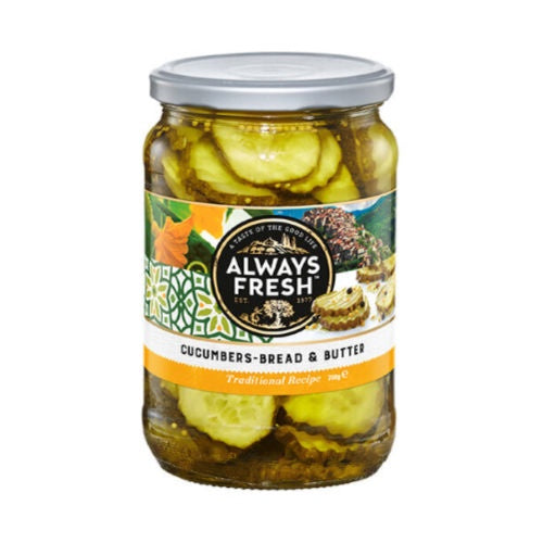 Always Fresh Bread & Butter Cucumbers 700g