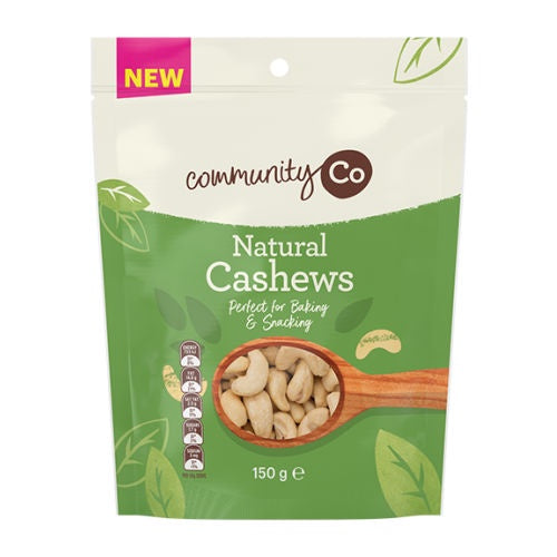 Community Co Raw Cashews 150g