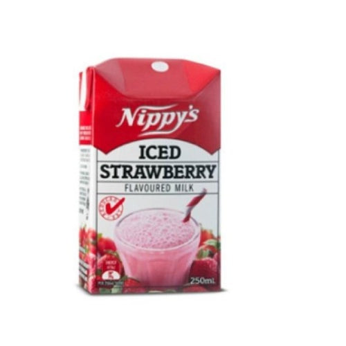 Nippys Iced Strawberry Milk 250ml