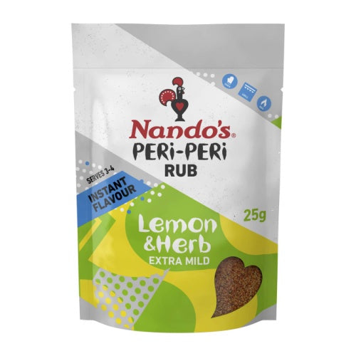 Nandos Peri Peri Rub Lemon & Herb 25g