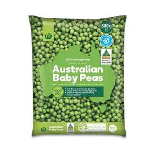 Woolworths Baby Peas 500g