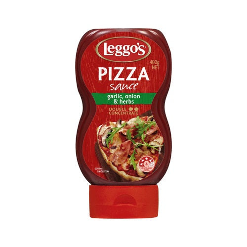 Leggo's Pizza Sauce Garlic, Onion and Herbs 400g