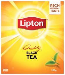 Lipton Black Tea Bags 100pk