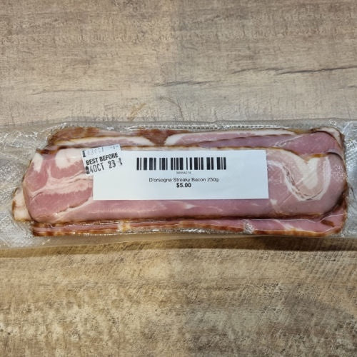 D'orsogna Streaky Bacon 250g