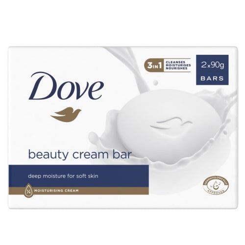 Dove Beauty Cream Bar Original Soap 90g X 2 Pack