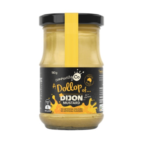 Community Co Dijon Mustard 190gm