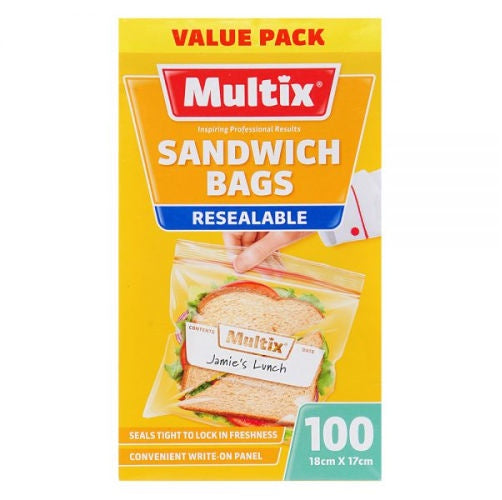 Multix Sandwich Bags 100