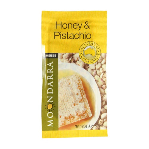 Moondarra Honey & Pistachio Cream Cheese 120g