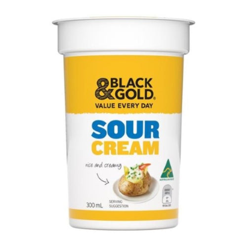 Black & Gold Sour Cream 300ml