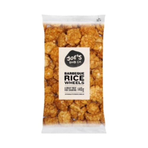 Joes Snacks Rice Wheels BBQ 140g